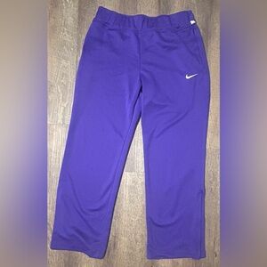 (SOLD) Mens Nike Dri-fit Team Avenger Warm up Pants Royal Purple Size Large